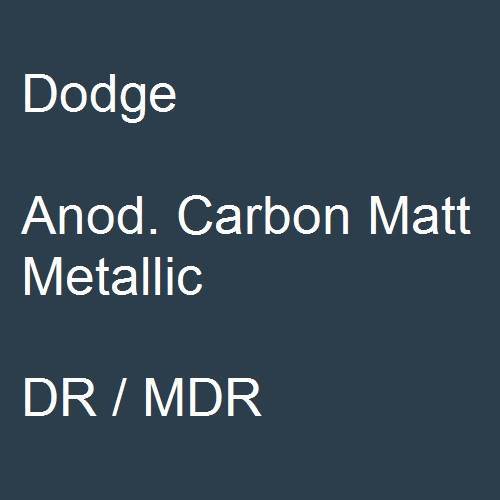 Dodge, Anod. Carbon Matt Metallic, DR / MDR.